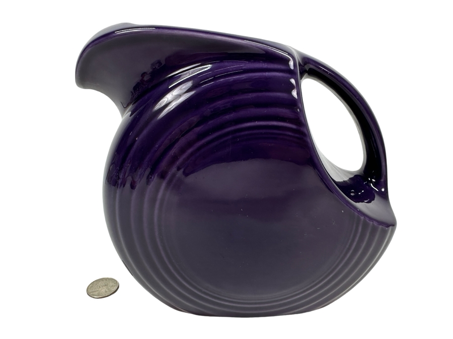 Just Added - Fiesta Fiestaware Purple Pitcher 7H	 [Photo 1]