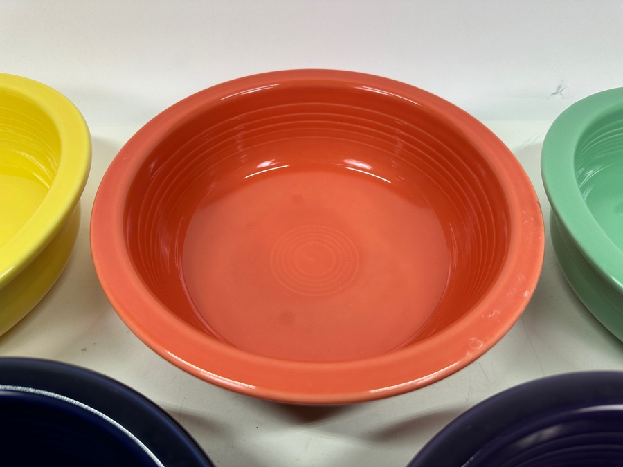 Just Added - Five Fiesta Fiestaware Bowls 8.5W X 2.75H [Photo 3]