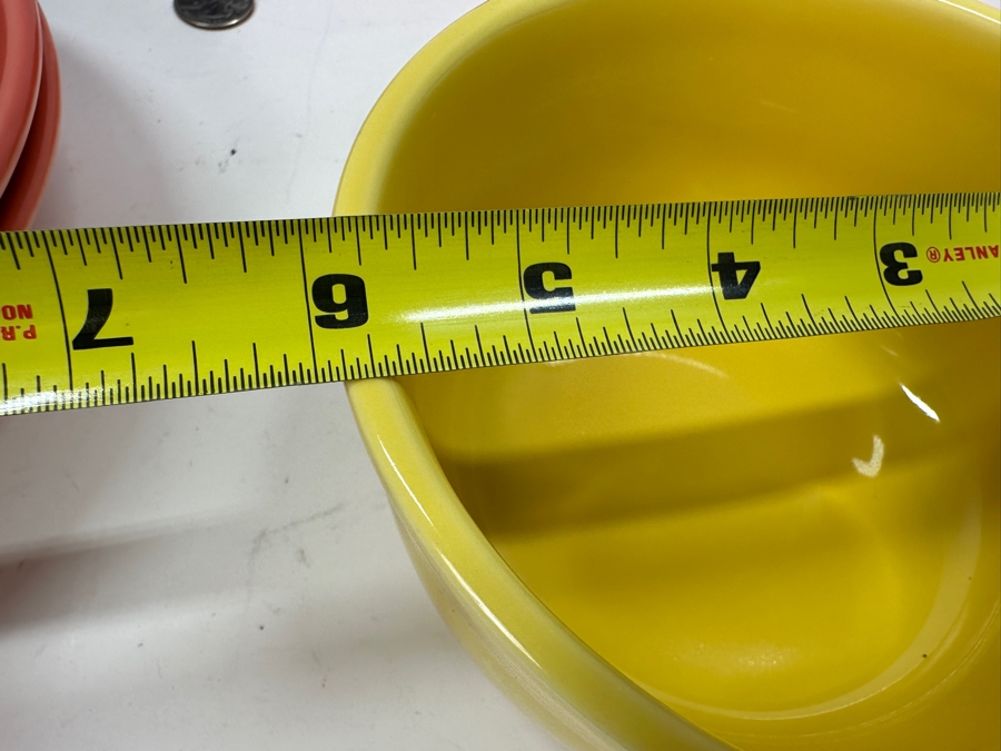 Just Added - Six Fiesta Fiestaware Bowls Of Various Sizes [Photo 12]