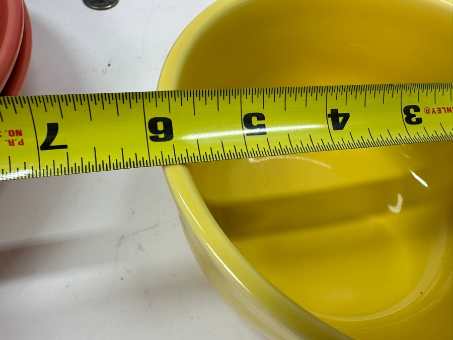 Just Added - Six Fiesta Fiestaware Bowls Of Various Sizes [Photo 11]