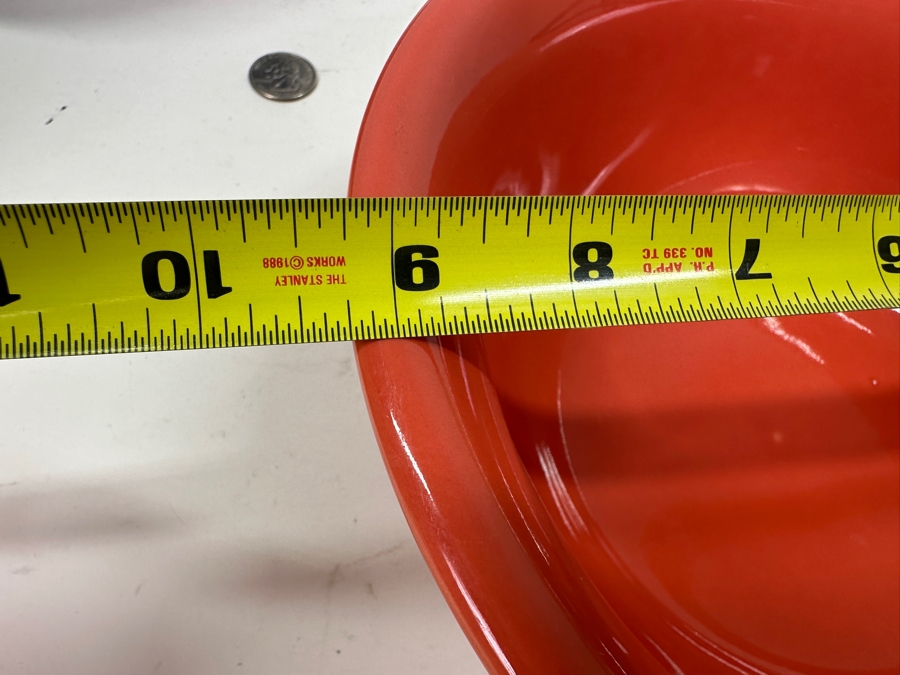 Just Added - Six Fiesta Fiestaware Bowls Of Various Sizes [Photo 14]