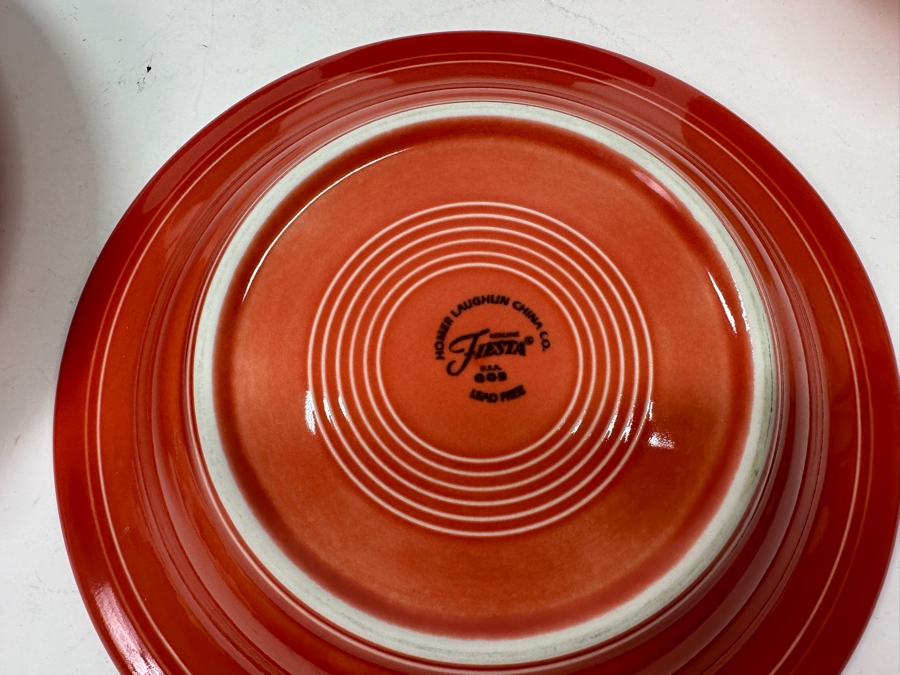Just Added Six Fiesta Fiestaware Bowls Of Various Sizes