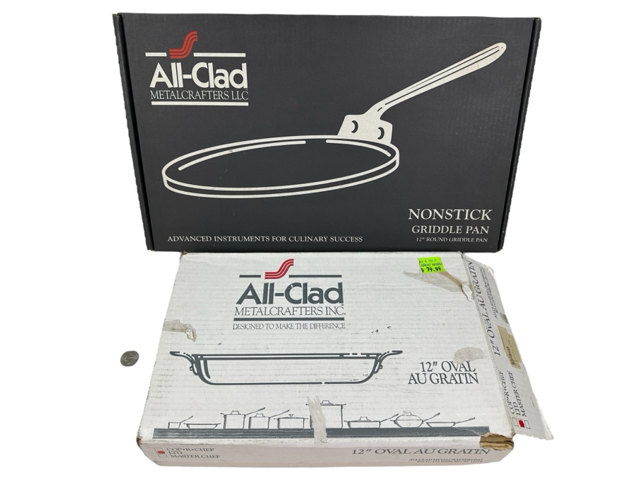 Just Added - Pair Of New All-Clad Pans [Photo 1]