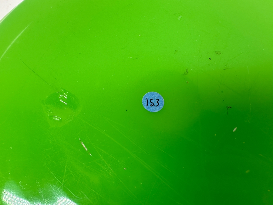 Antique Opaline Glass: Apple Green Plate 11.5'H Appraised $200 [Photo 9]