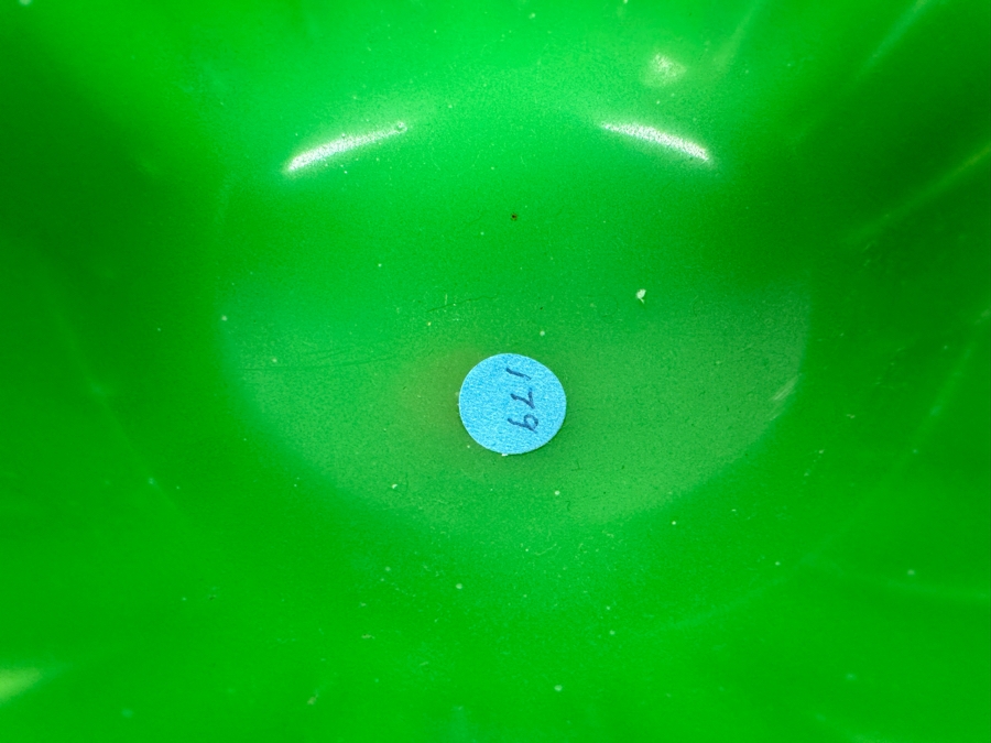 Antique Opaline Glass: Silverplate Perforated Footed Cup With Green Cup Insert 5'H [Photo 6]