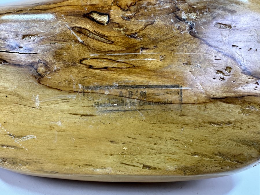 Vintage Guatemalan Hand Carved Abstract Duck 16'W X 12'H [Photo 7]