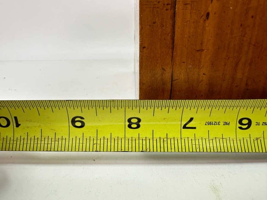 Antique Wooden Inlaid Star Box See Photos For Issues 7.75'W X 7.75'D X 7'H [Photo 16]