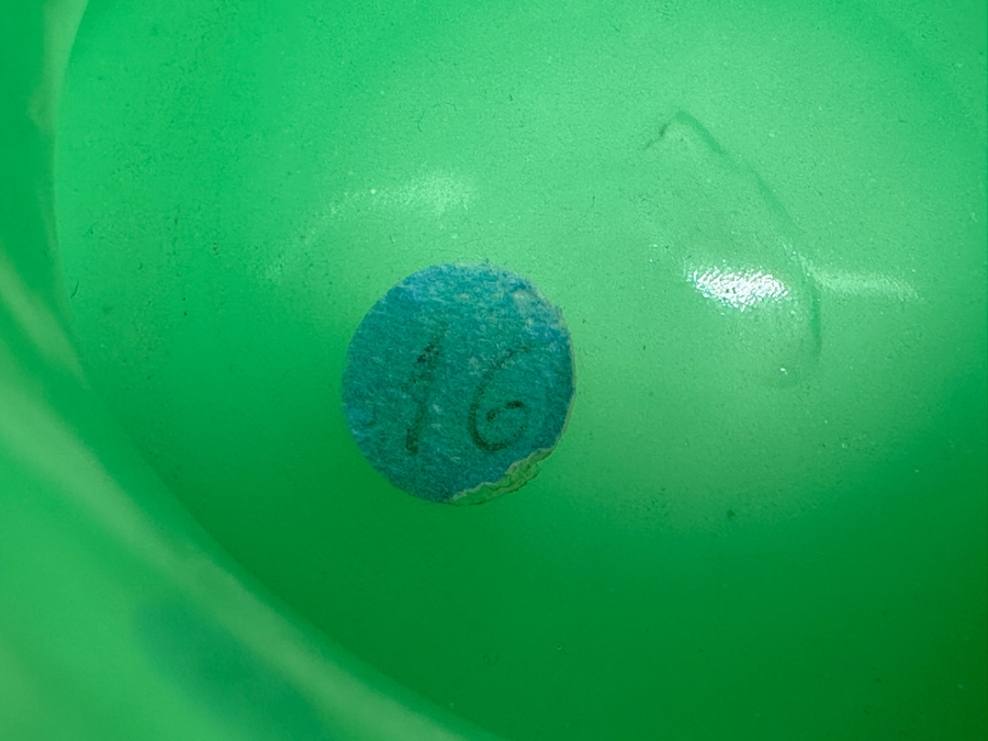 Antique Opaline Glass: Green Candy Dish With Gold & White Decor 5.25'W X 3'H Appraised $175 [Photo 8]