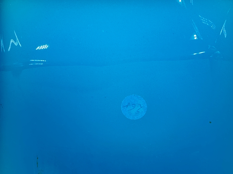 Antique Opaline Glass: Antique French Blue Opaline Glass Cube And Gilt Brass Paw Foot Cachepot Planter 6.5'W X 6.5'D X 6.5'H Estimate $1,400 [Photo 9]