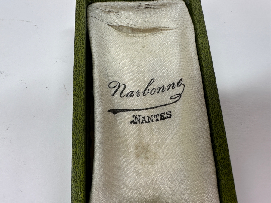 Antique Hallmarked Sterling Silver Wax Seal Or Sceau With Box 3'L [Photo 8]