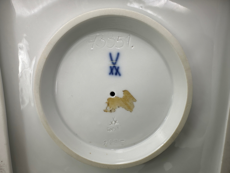 Meissen (Germany) White Porcelain 'The Tailor' Schneider Figurine By Alexander Struck 7W X 7D X 7.5H Retails $2,680 [Photo 10]