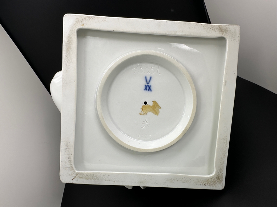 Meissen (Germany) White Porcelain 'The Tailor' Schneider Figurine By Alexander Struck 7W X 7D X 7.5H Retails $2,680 [Photo 9]