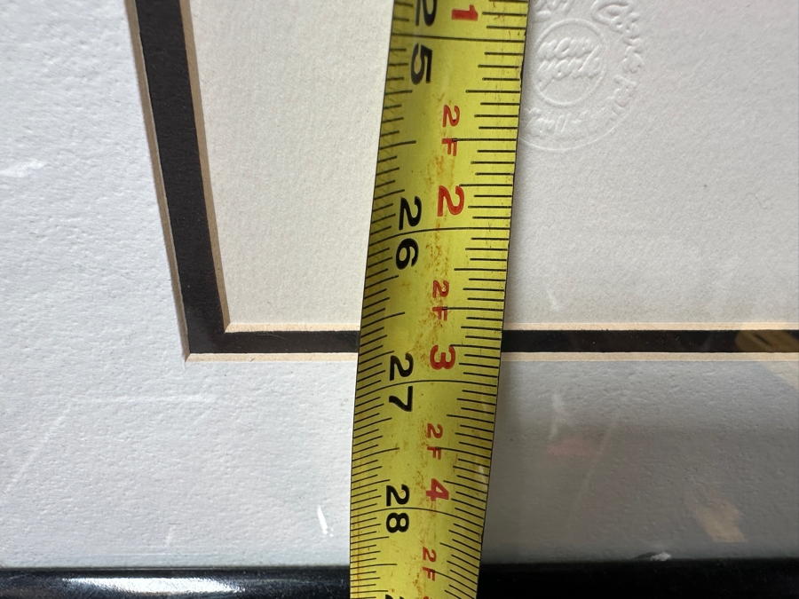 Pablo Picasso (1881-1973) Femme Blonde Au Fauteuil D'Osier Lithograph On Arches Paper Limited And Numbered 221 Of 500 Hand Signed By Marina Picasso (Approved By The Heirs Of Pablo Picasso) 20.5 X 27 Framed 28.5 X 34 [Photo 12]