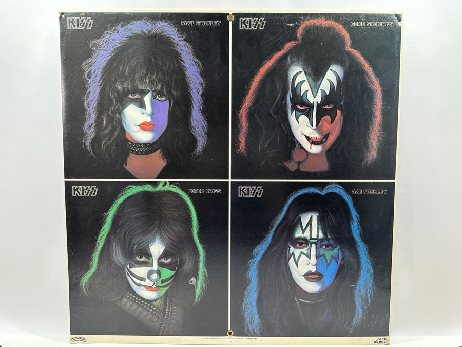 Vintage 1978 KISS Casablanca Records Record Store Promotional Cardboard Poster Double-Sided 23 X 23 [Photo 9]