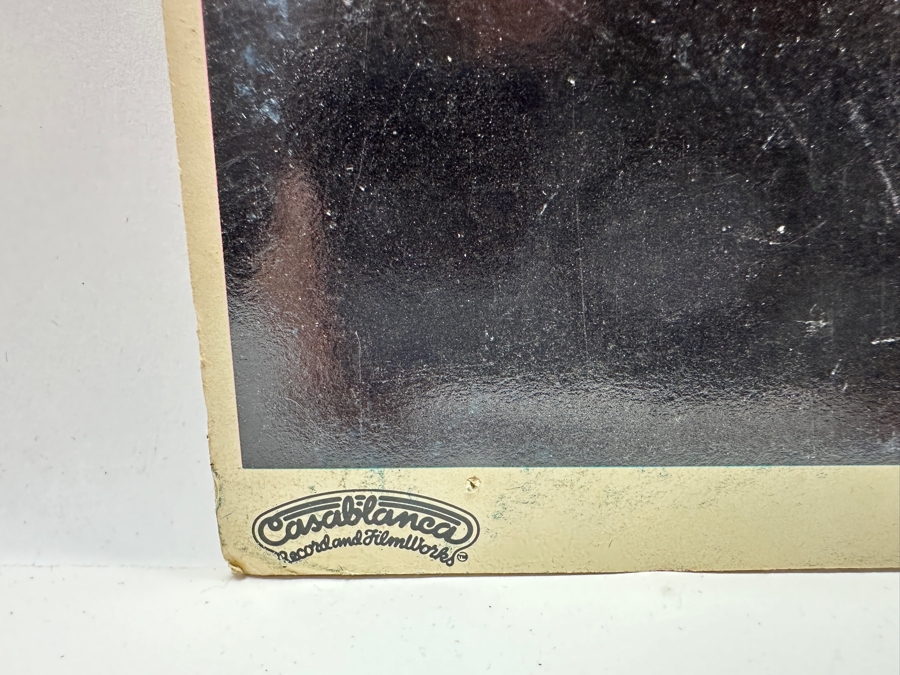 Vintage 1978 KISS Casablanca Records Record Store Promotional Cardboard Poster Double-Sided 23 X 23 [Photo 6]