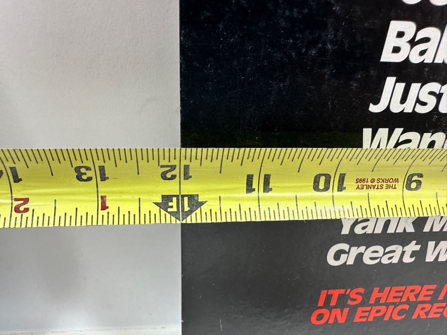 Vintage Pair Of Ted Nugent Double Live Gonzo! Record Store Promotional Cardboard Posters Double-Sided 12 X 22 [Photo 7]