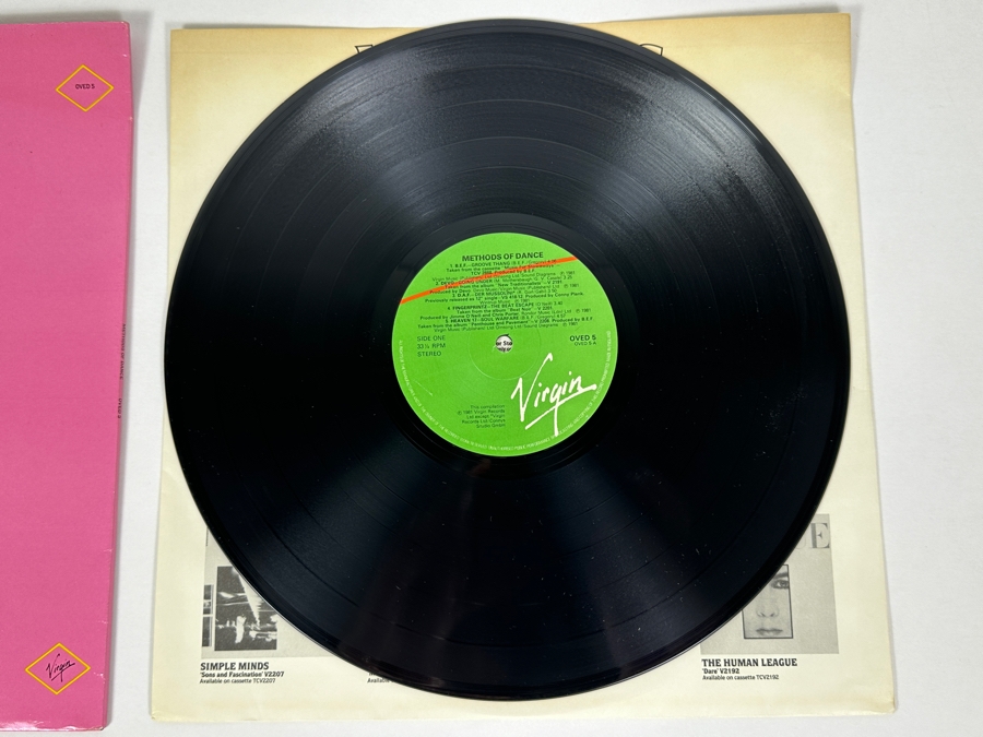 Various Artists - Methods Of Dance Virgin Records OVED 5 Vinyl Record UK Import [Photo 5]