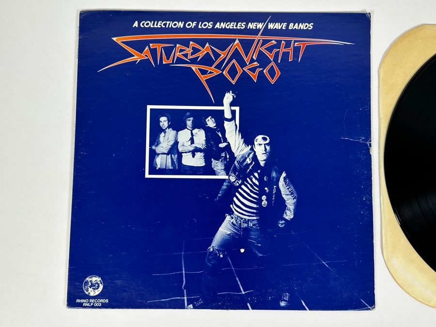 Various Artists - Saturday Night Pogo Rhino Records RNLP 003 Vinyl Record 1978 [Photo 2]