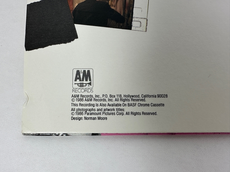 Various Artists - Pretty in Pink Original Motion Picture Soundtrack A&M Records SP-5113 Vinyl Record 1986 [Photo 5]