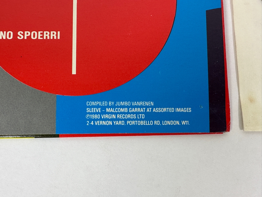 Various Artists - Machines Virgin Records V 2177 Vinyl Record 1980 [Photo 5]