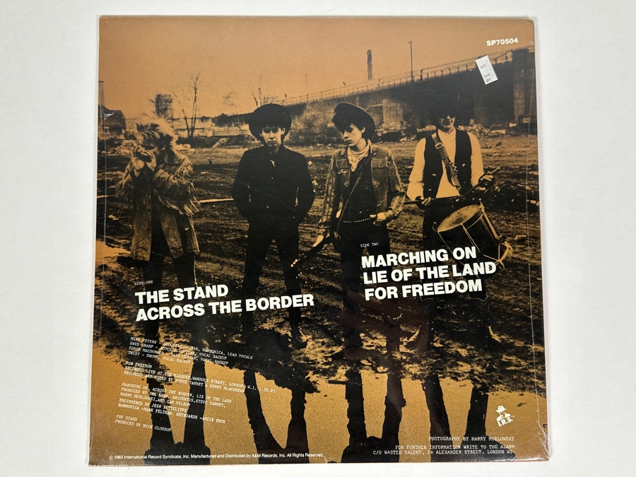 The Alarm - The Alarm I.R.S. Records SP70504 Sealed Vinyl Record 1983 [Photo 3]