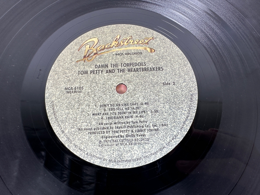  Tom Petty And The Heartbreakers – Damn The Torpedoes Backstreet Records MCA-5105 Vinyl Record 1979 [Photo 11]
