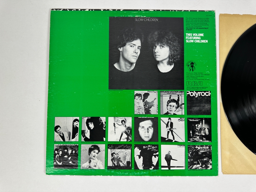Slow Children Radio Special RCA Records DJL1-4244-A Limited Edition Vinyl Record 1982 [Photo 3]