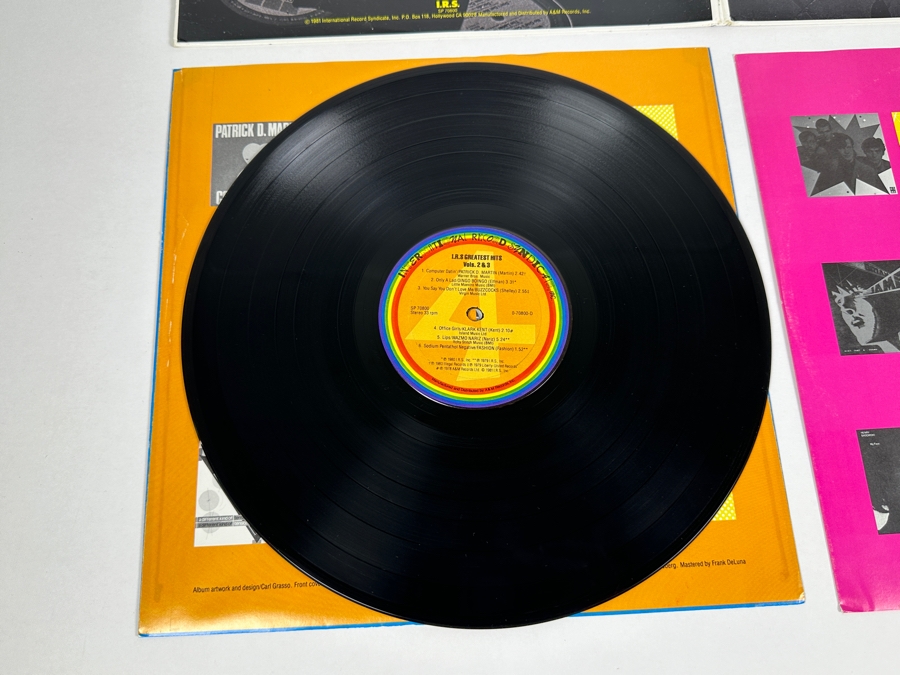 Various Artists - I.R.S. Greatest Hits Volumes 2 and 3 I.R.S. Records SP 70800 Vinyl Records 1981 [Photo 14]