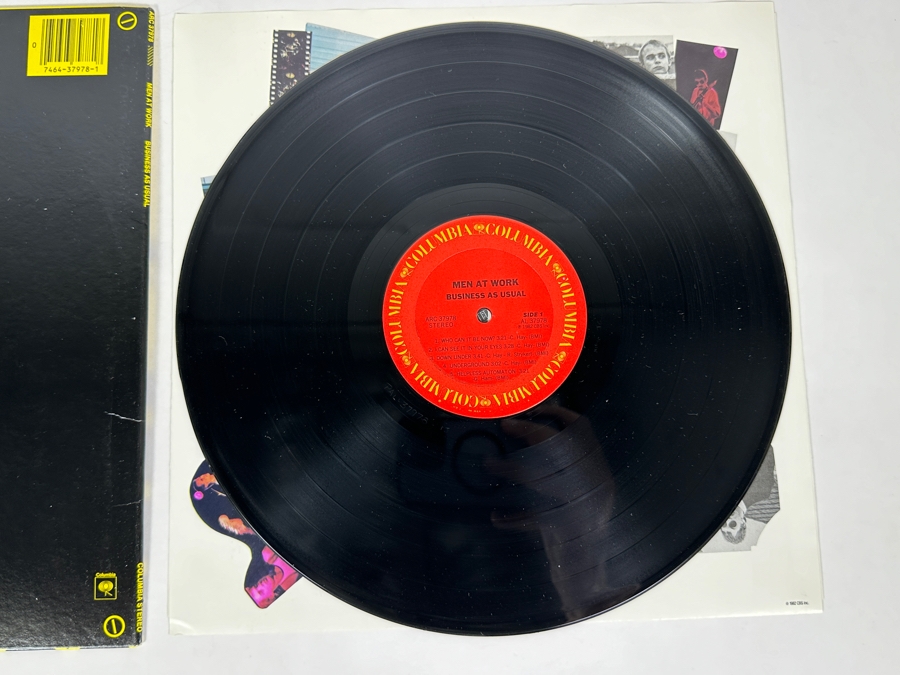 Men at Work - Business as Usual Columbia Records ARC 37978 Vinyl Record 1982 [Photo 4]