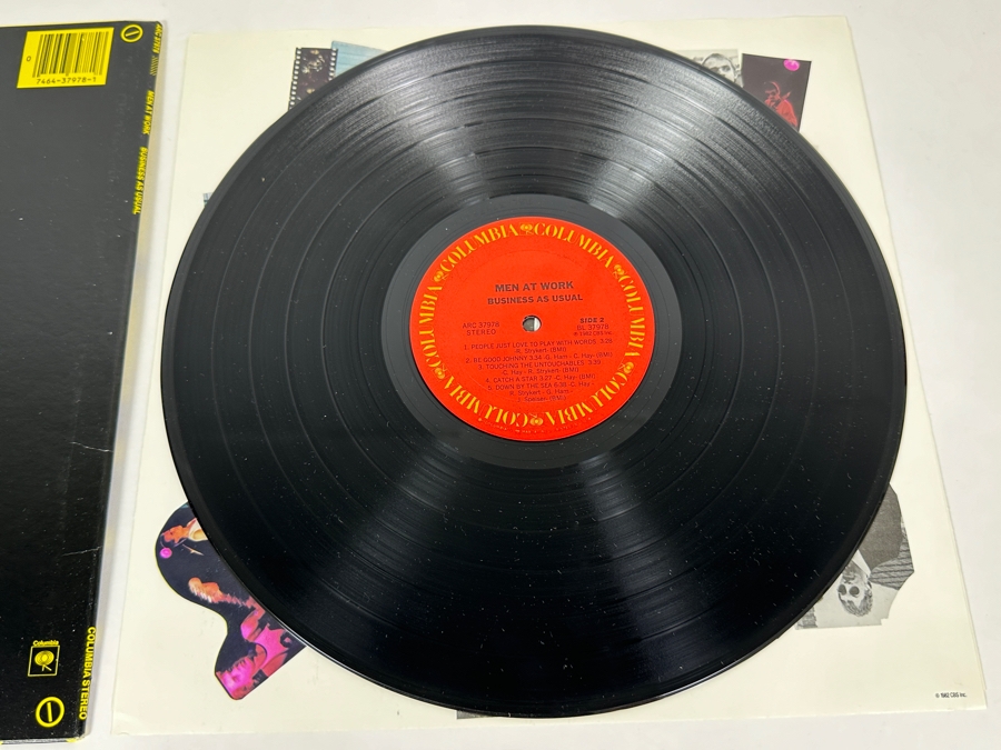 Men at Work - Business as Usual Columbia Records ARC 37978 Vinyl Record 1982 [Photo 6]
