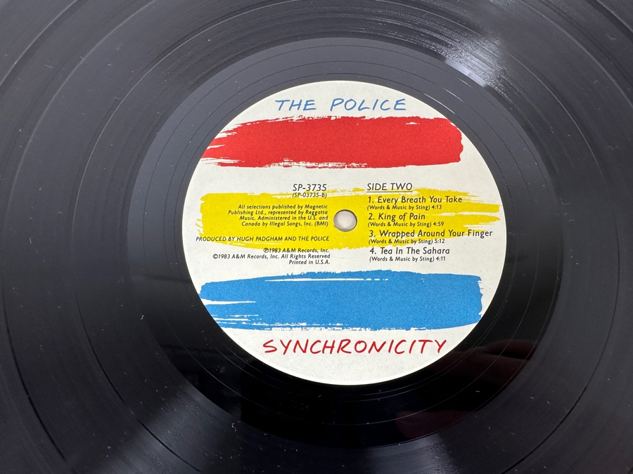 The Police - Synchronicity A&M Records SP-3735 Vinyl Record 1983 [Photo 7]