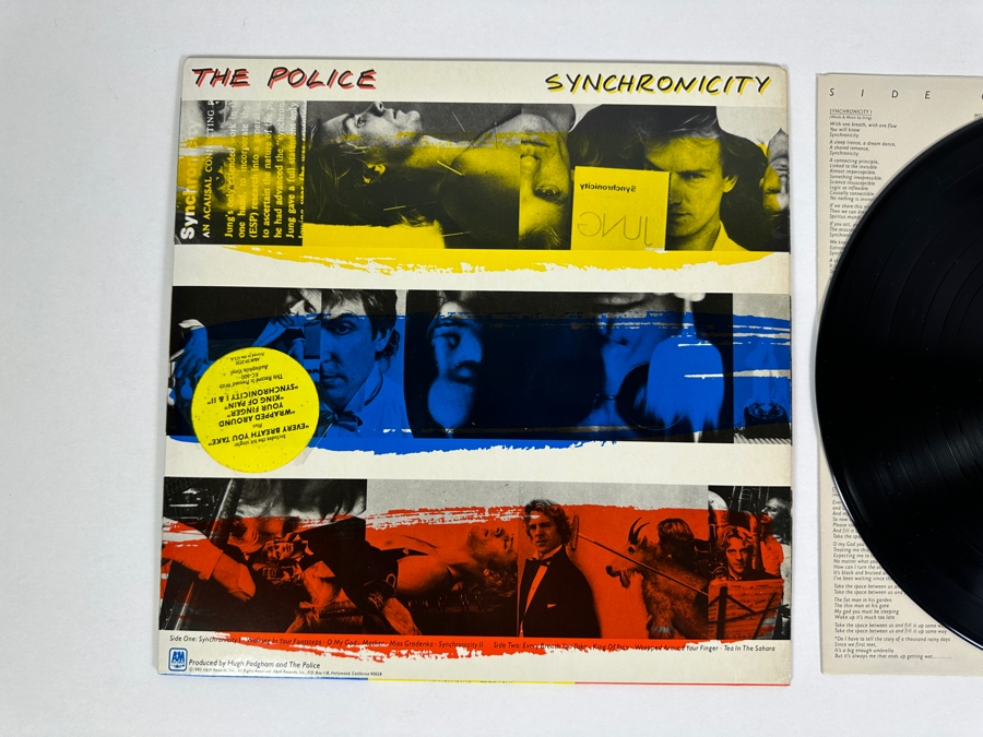 The Police - Synchronicity A&M Records SP-3735 Vinyl Record 1983 [Photo 3]