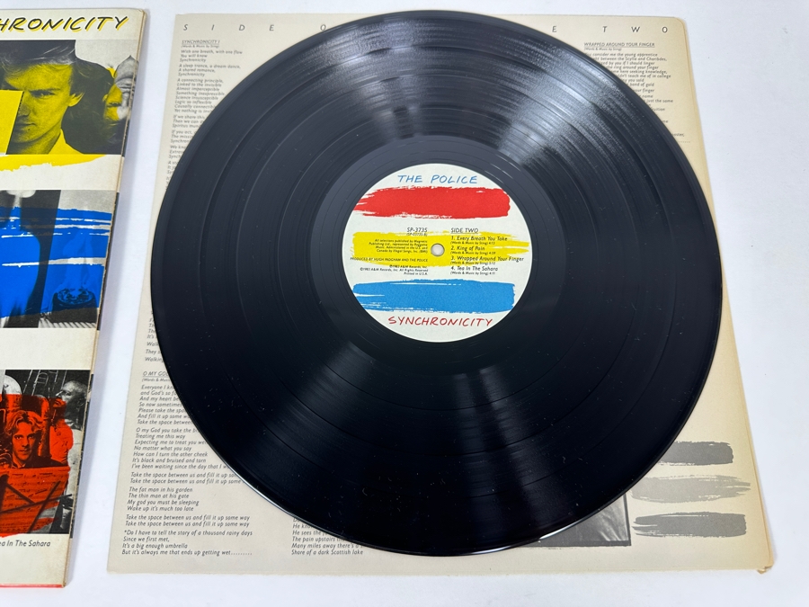 The Police - Synchronicity A&M Records SP-3735 Vinyl Record 1983 [Photo 6]
