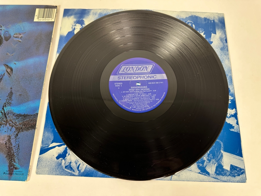 Bananarama - Deep Sea Diving London Records 422-810 102-1 R-1 Vinyl Record 1983 [Photo 4]