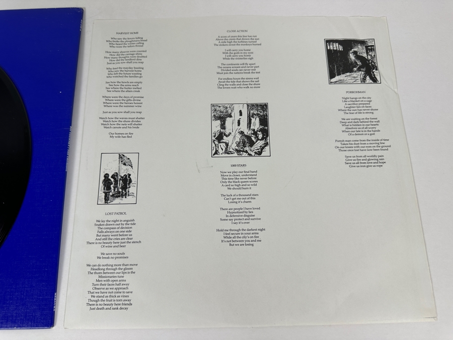 Big Country - The Crossing Mercury Records 812 870-1 M-1 Vinyl Record 1983 Promo Copy [Photo 10]