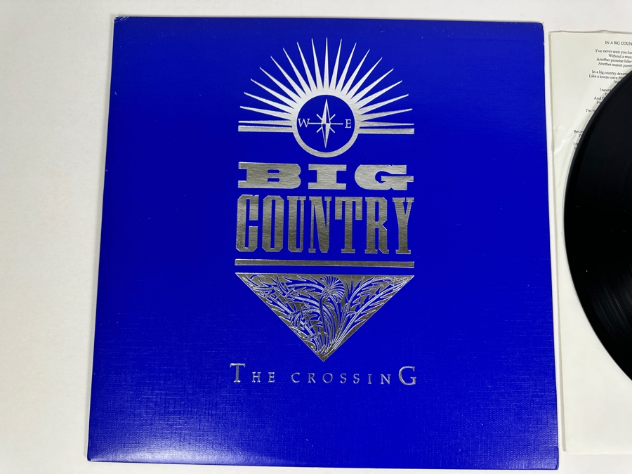 Big Country - The Crossing Mercury Records 812 870-1 M-1 Vinyl Record 1983 Promo Copy [Photo 2]