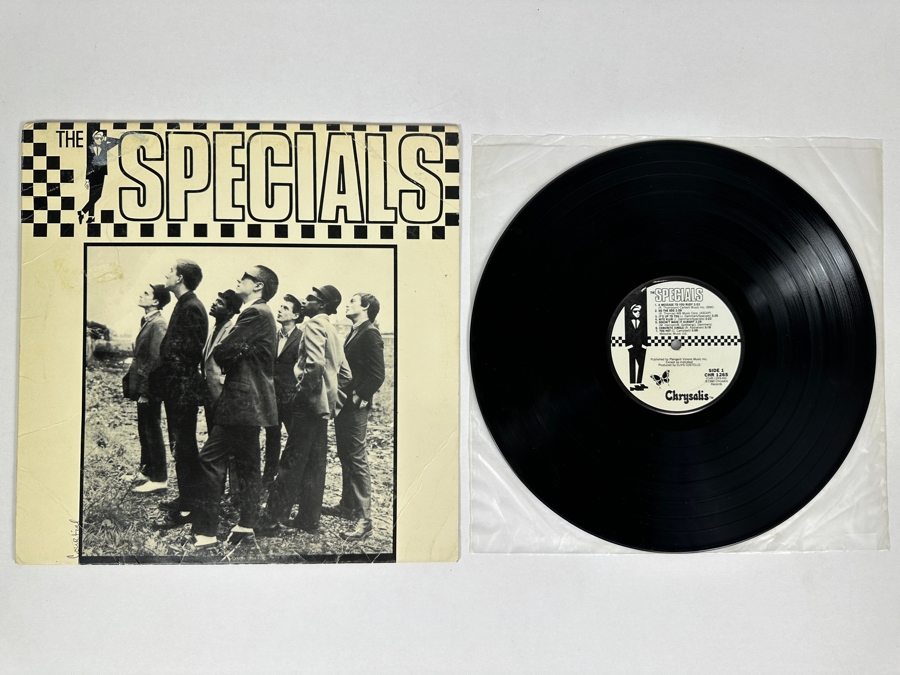 The Specials - The Specials Chrysalis Records CHR-1265-AS Vinyl Record 1980 Promo Copy [Photo 2]