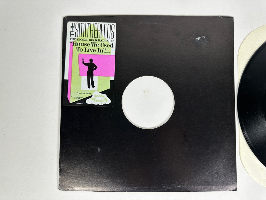 The Smithereens - House We Used To Live In Capitol Records SPRO-79335 Vinyl Record 1988 Promo Copy [Photo 2]