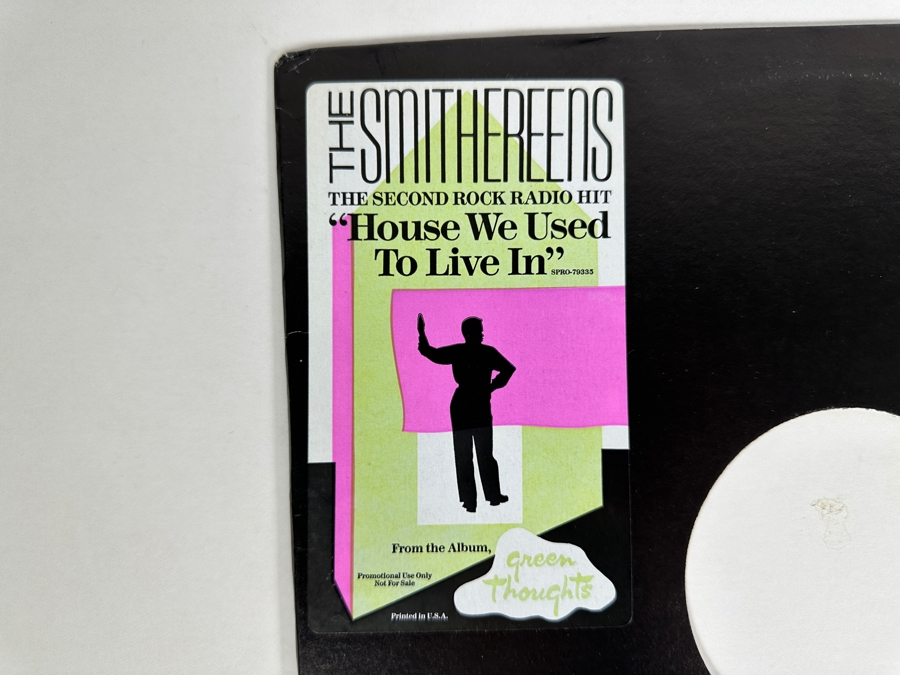 The Smithereens - House We Used To Live In Capitol Records SPRO-79335 Vinyl Record 1988 Promo Copy [Photo 3]