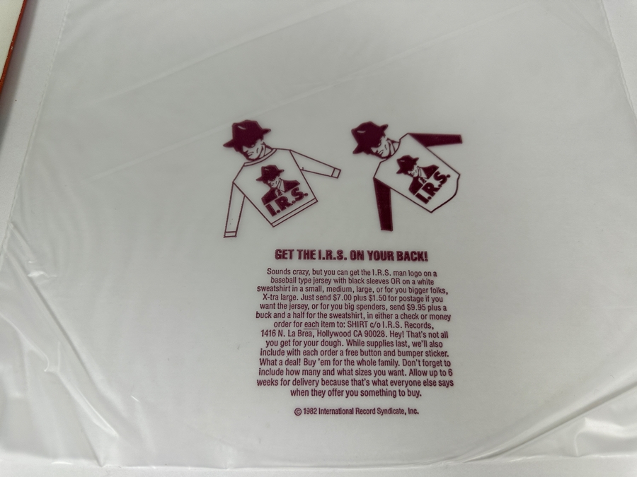 Let’s Active - Afoot I.R.S. Records ILP 25624 Vinyl Records 1983 Promo Copy [Photo 10]