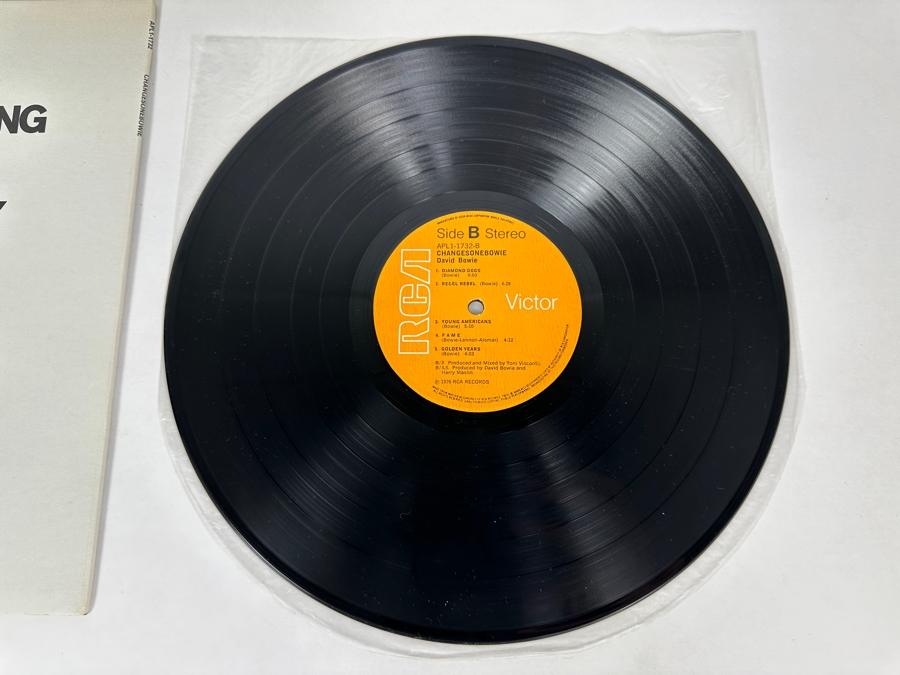 David Bowie - ChangesOneBowie RCA Records APL1-1732-A Vinyl Record 1976 UK Import [Photo 7]