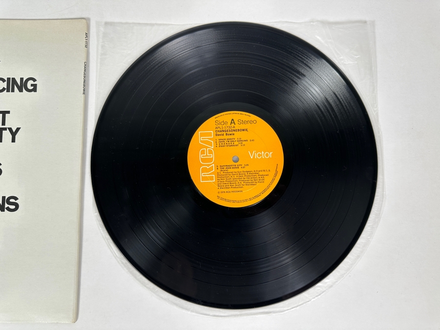 David Bowie - ChangesOneBowie RCA Records APL1-1732-A Vinyl Record 1976 UK Import [Photo 5]