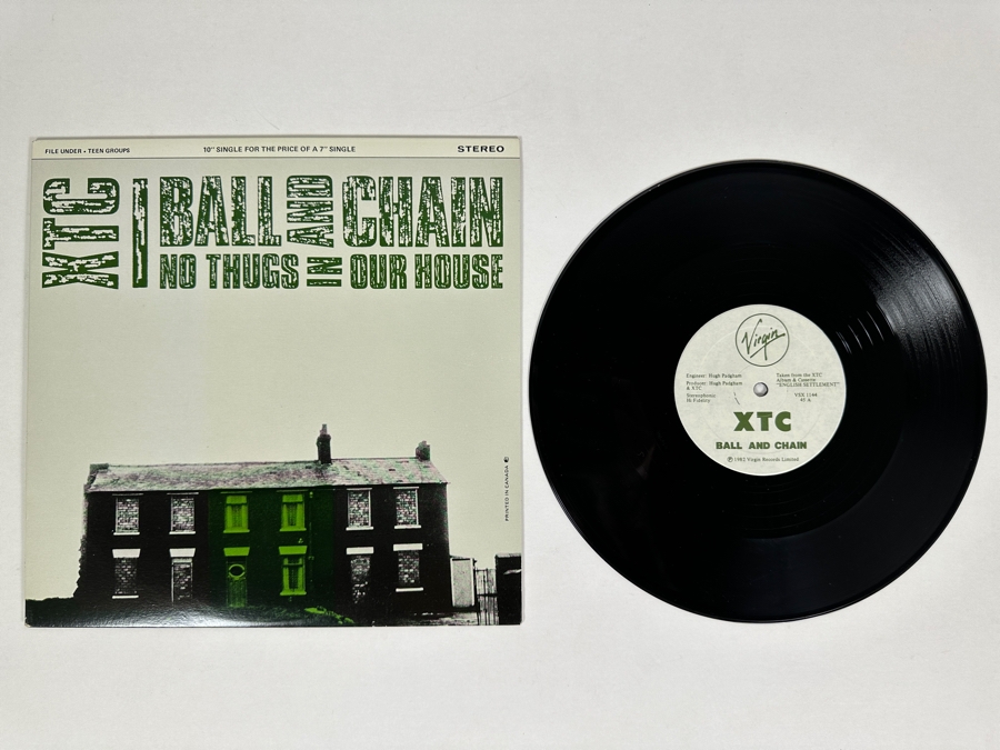 Limited Edition XTC - Ball and Chain Virgin Records VSX 1144 Vinyl Record 1982 [Photo 2]