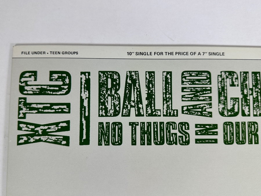 Limited Edition XTC - Ball and Chain Virgin Records VSX 1144 Vinyl Record 1982 [Photo 4]