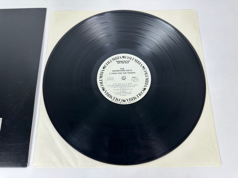 The Boomtown Rats - A Tonic For the Troops Columbia Records JC 35750 Vinyl Record 1979 Promo Copy [Photo 3]