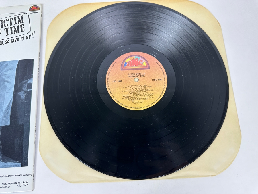 Elton Morello - Victim of Time Attic Records LAT 1063 Vinyl Record 1979 Canadian Import [Photo 6]