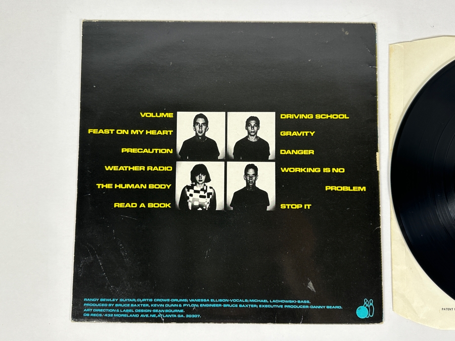 Pylon - Gyrate DB Records DB 54 Vinyl Record 1980 Import [Photo 4]