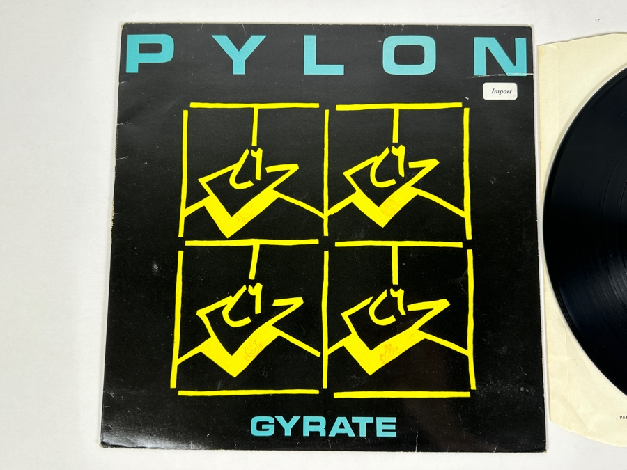 Pylon - Gyrate DB Records DB 54 Vinyl Record 1980 Import [Photo 2]