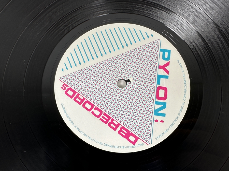 Pylon - Gyrate DB Records DB 54 Vinyl Record 1980 Import [Photo 8]