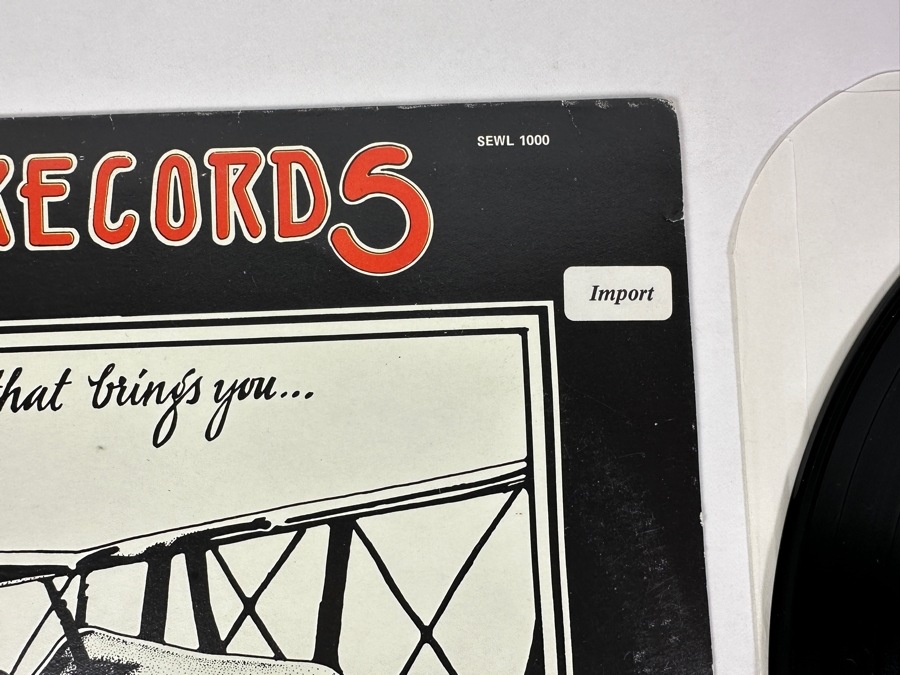 Various Artists - Heroes & Cowards Stiff Records SEWL 1000 Vinyl Record 1978 Import [Photo 3]